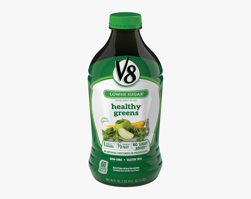 V8 Healthy Greens, HD Png Download, Free Download