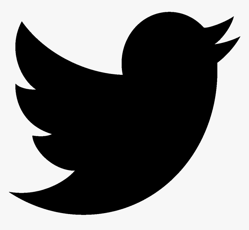 Twitter Black Logo Png Transparent Clipart , Png Download - Twitter Image Black And White, Png Download, Free Download