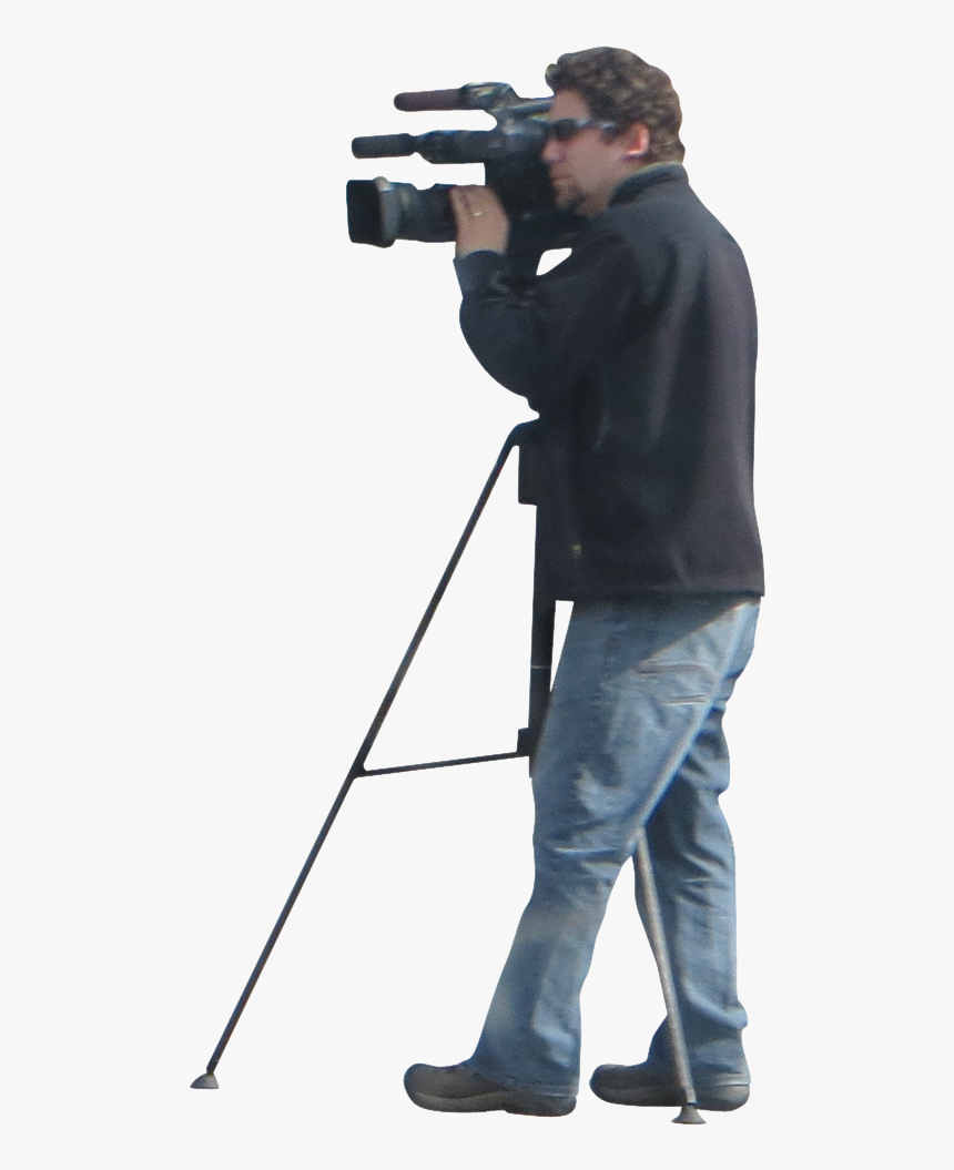 Man And Video Camera Png - Man With Camera Png, Transparent Png, Free Download