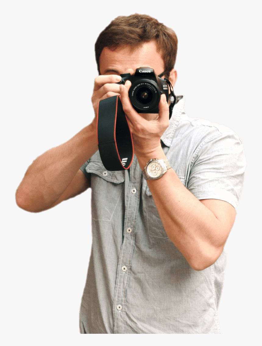Transparent Camera Man Png - Camera With Man Png, Png Download, Free Download