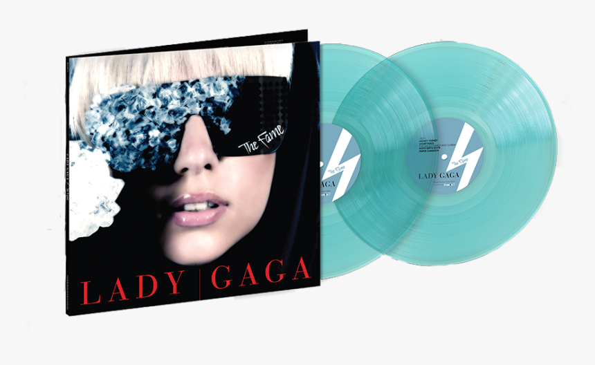 Lady Gaga The Fame Blue Vinyl, HD Png Download, Free Download