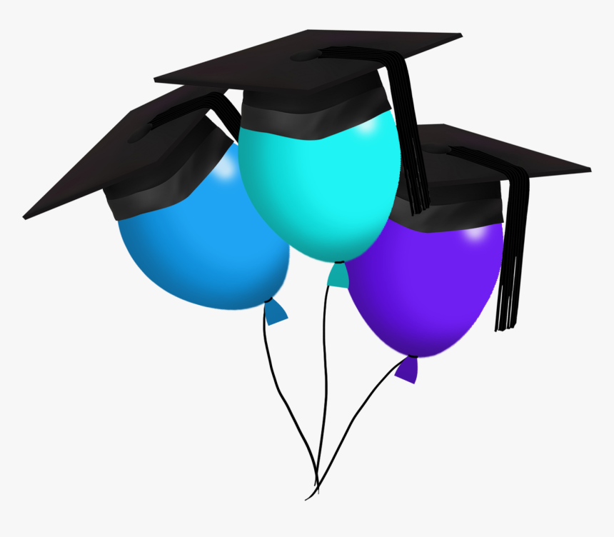 Graduation Clipart With Balloons With Caps - 2019 Pre K Graduation, HD Png Download, Free Download