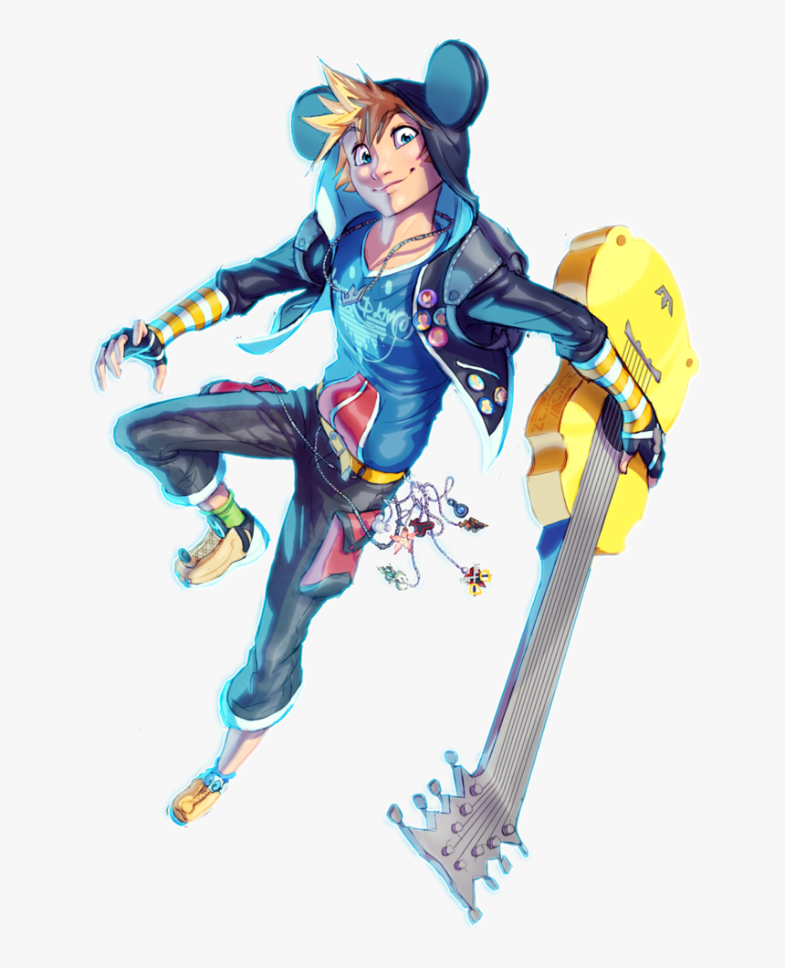 Kingdom Hearts Fan Character, HD Png Download, Free Download