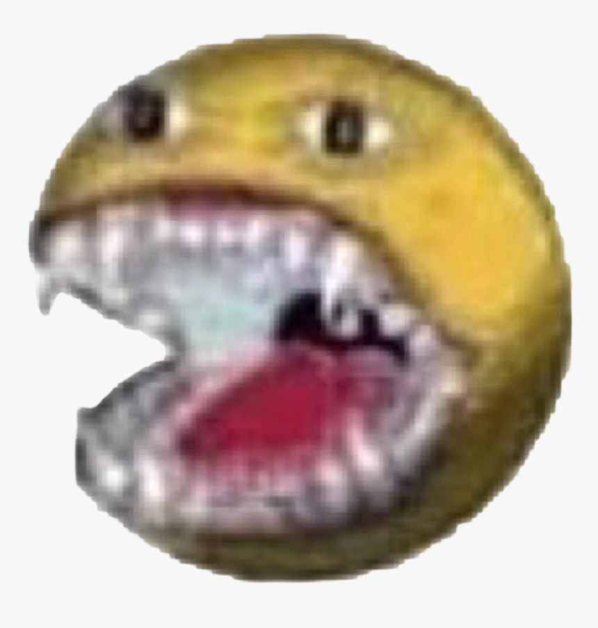 #emojis #cursedemoji #cursed #void #meme #memes #teeth - Cursed Emoji Meme Teeth, HD Png Download, Free Download