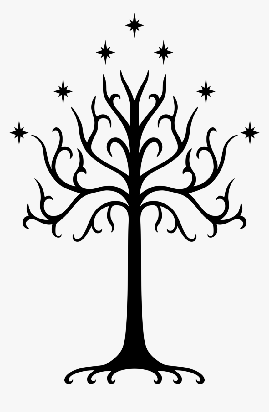 Ring Clipart Symbol - Original Tree Of Gondor, HD Png Download, Free Download