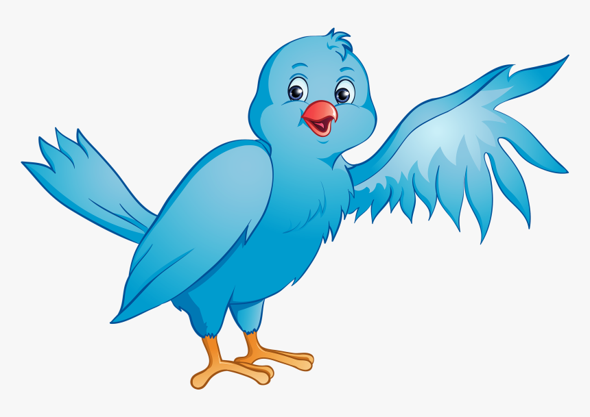 Blue Bird Png Clipart - Bird Wing Clip Art, Transparent Png, Free Download