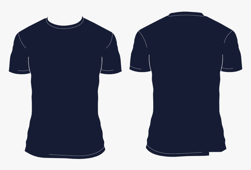Navy Blue T Shirt Png, Transparent Png, Free Download