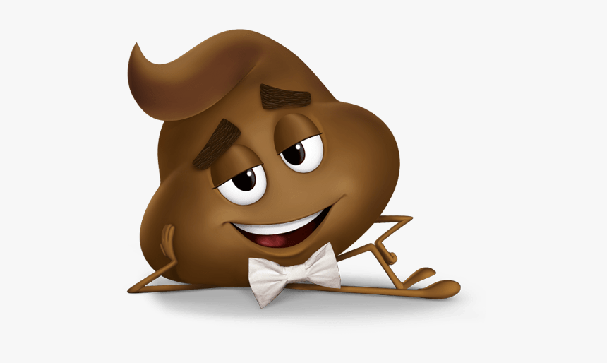 Poo Emoji Movie Character - Poop Emoji Emoji Movie, HD Png Download, Free Download
