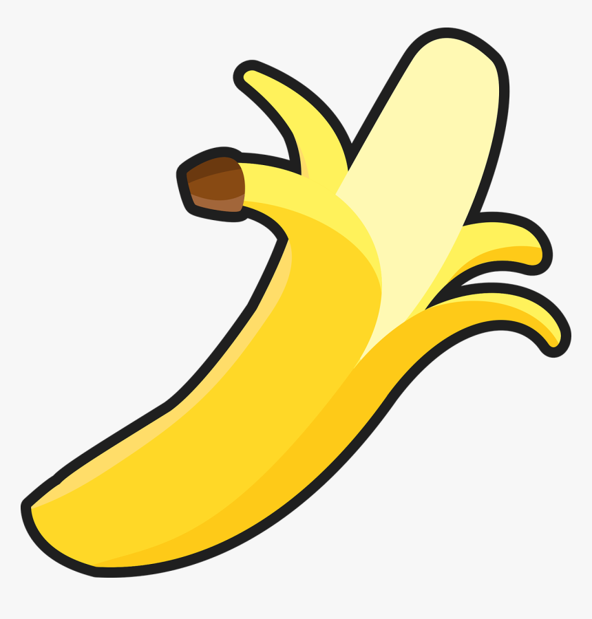 Peeled Banana Clipart, HD Png Download, Free Download