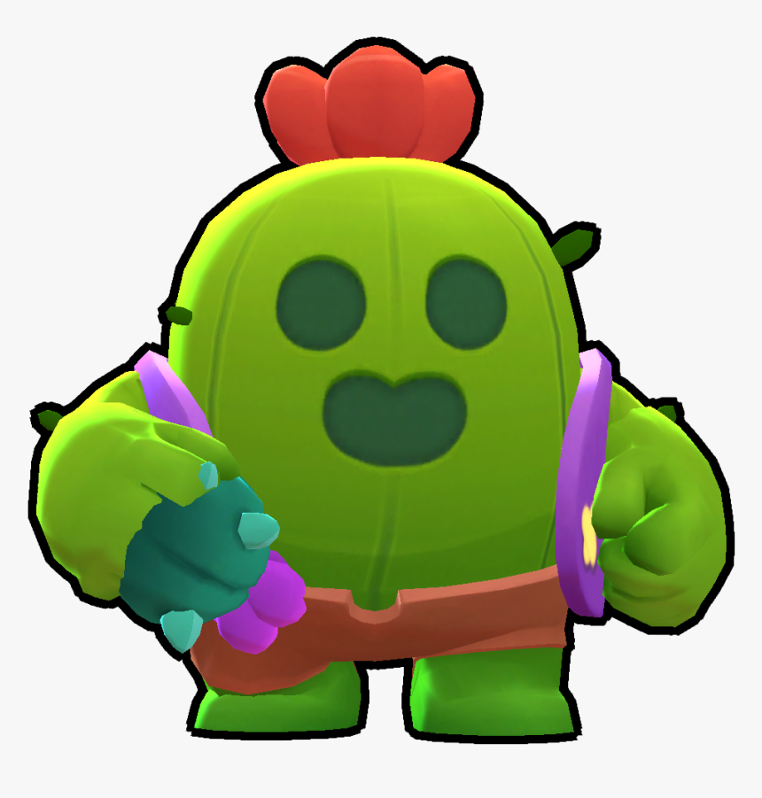 Spike Png Brawl Stars , Png Download - Spike From Brawl Stars, Transparent Png, Free Download