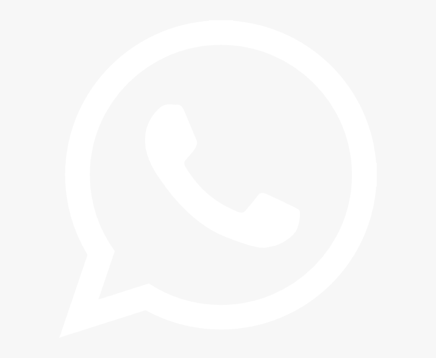 Icon White Black Whatsapp , Png Download - Icon Whatsapp Bw Png, Transparent Png, Free Download