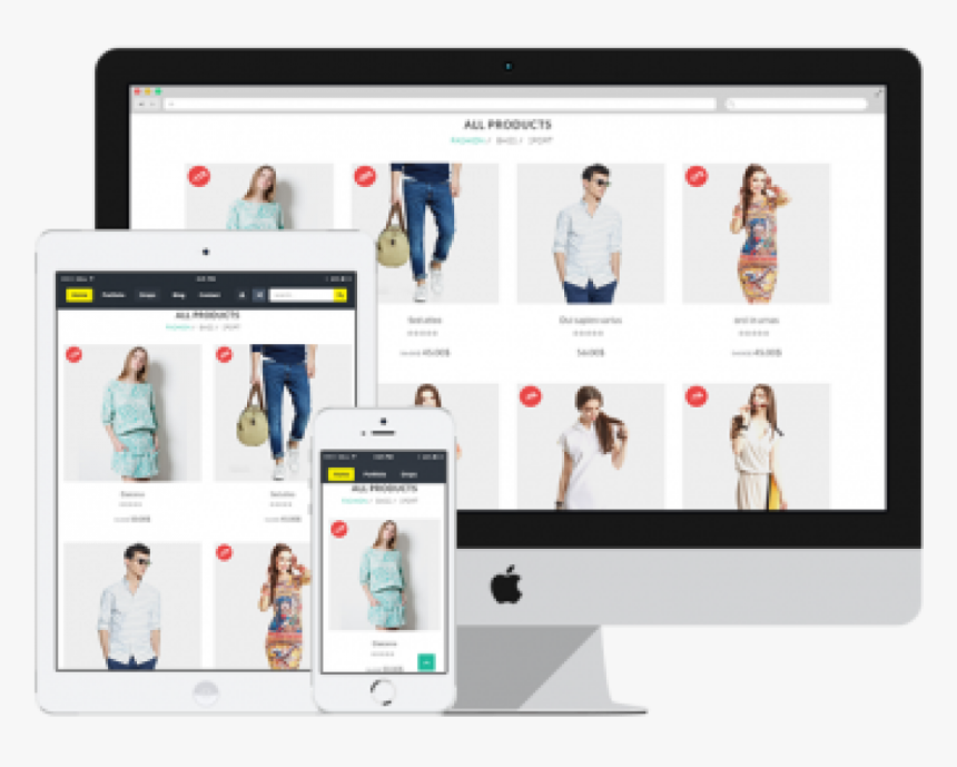 Ecommerce Website, HD Png Download, Free Download