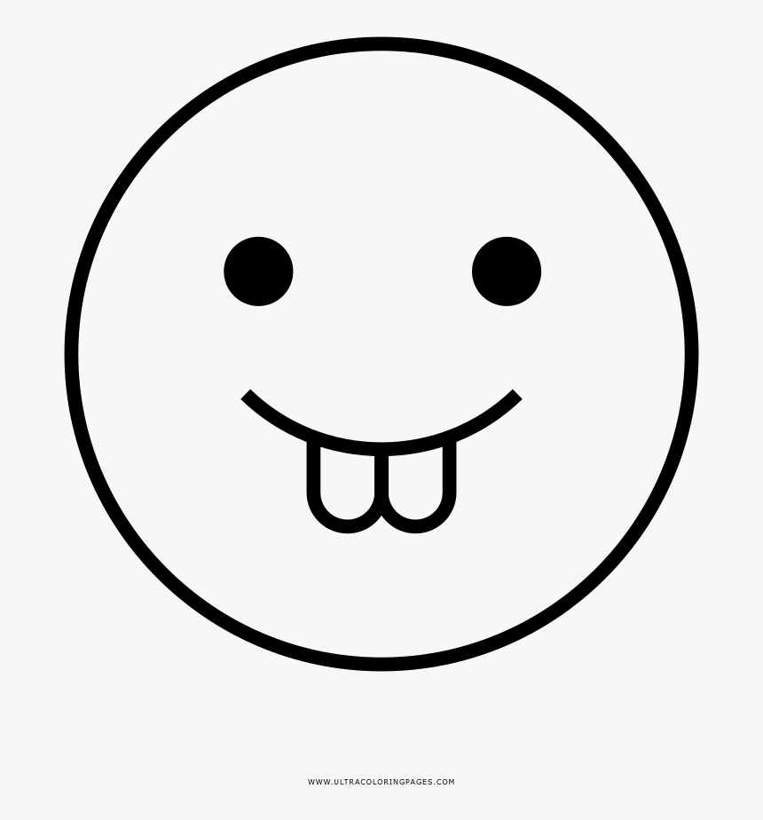 Buck Teeth Coloring Page - 景泰蓝, HD Png Download, Free Download