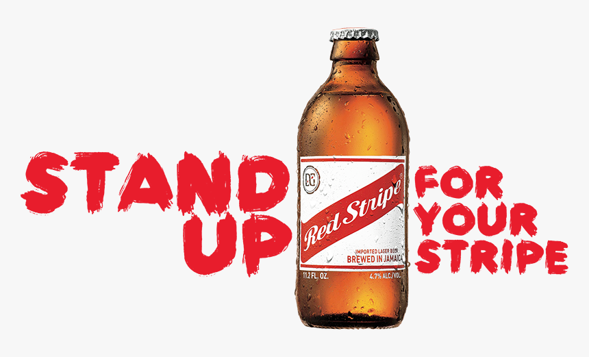 Red Stripe Stand Up, HD Png Download, Free Download