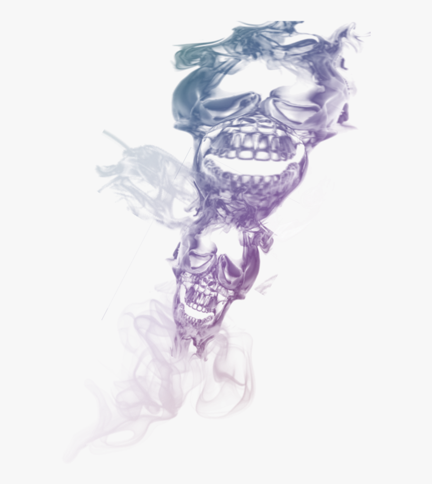 Thumb Image - Transparent Skull Smoke Png, Png Download, Free Download