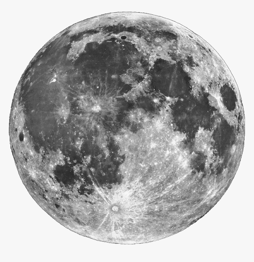 Portable Network Graphics Full Moon Clip Art Transparency - Earth's Moon, HD Png Download, Free Download