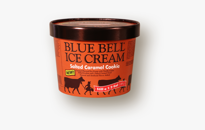 Salted Caramel Cookie - Salted Caramel Cookie Blue Bell, HD Png Download, Free Download