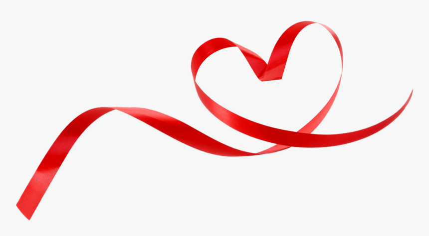 Ribbon Free Png Image - Transparent Background Ribbon Heart Png, Png Download, Free Download