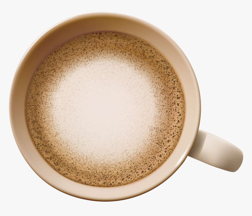 Coffee Transparent Png Clip Art - Top View Coffee Cup Png, Png Download, Free Download