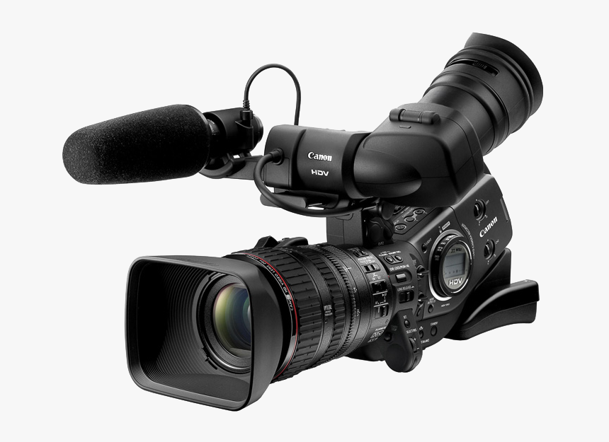 Digital Video Professional Video Camera Camcorder High-definition - Video Camera Png, Transparent Png, Free Download