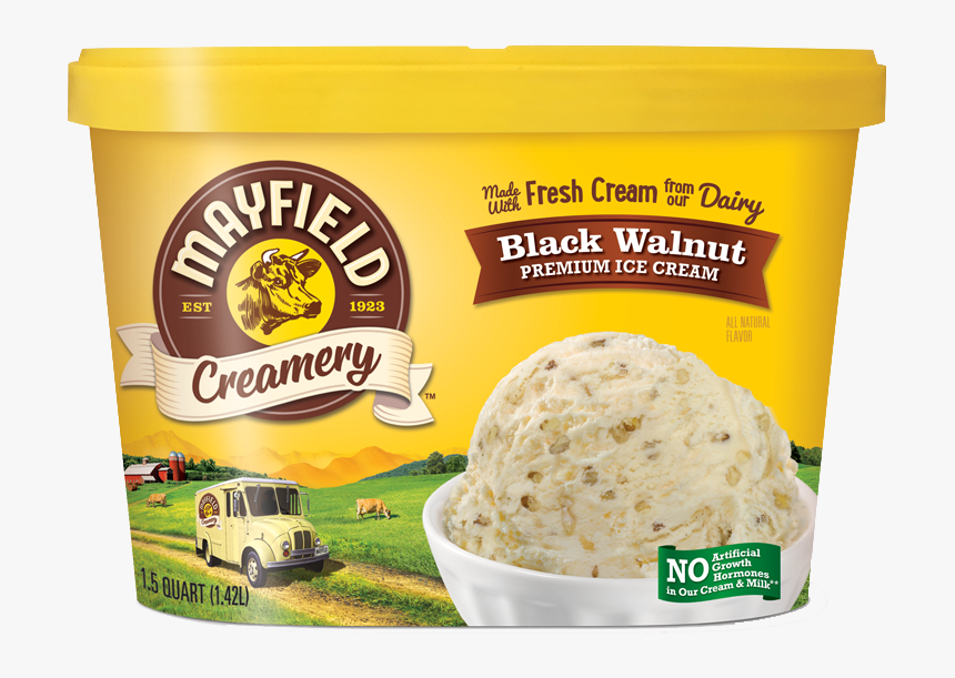 Black Walnut - Sea Salt Caramel Cheesecake Ice Cream, HD Png Download, Free Download