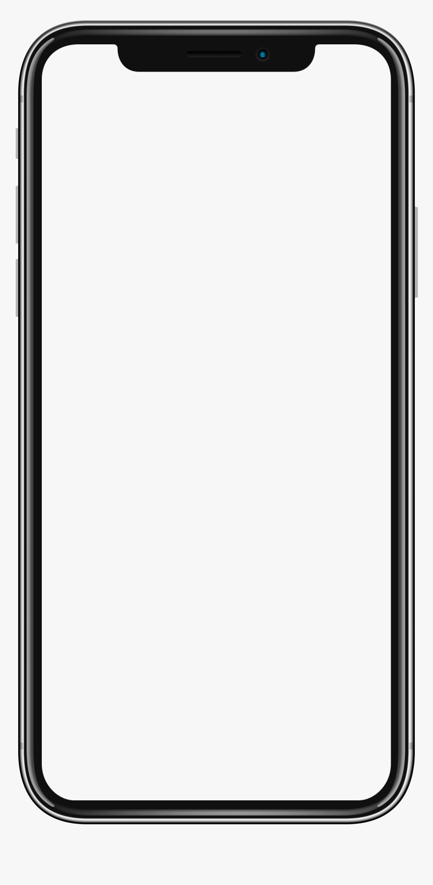 Iphone Frame Png - Iphone X Transparent Background, Png Download, Free Download