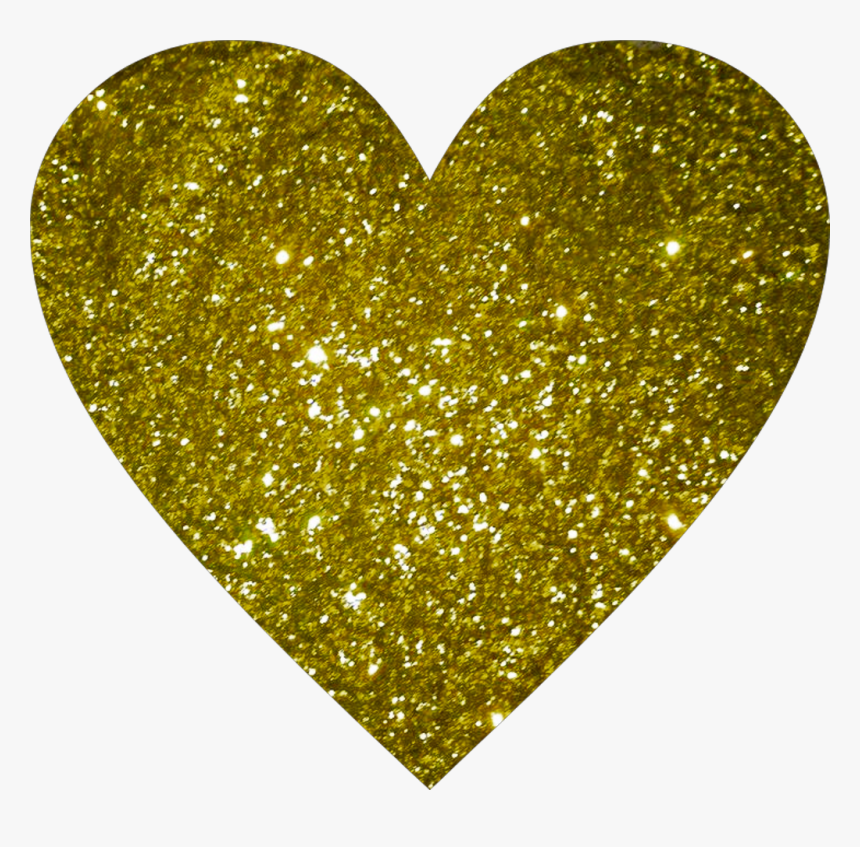 Glitter Heart Png - Hearts In Sparkle Stickers, Transparent Png, Free Download