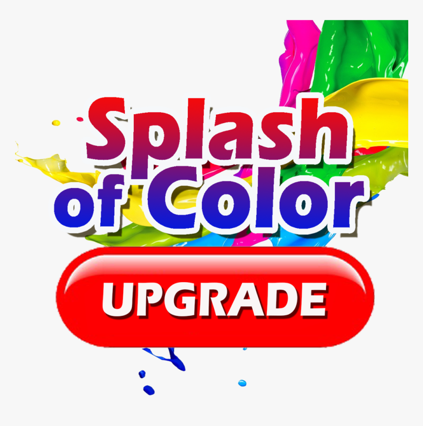 Splash Of Color Upgrade Bathtub - Graphic Design, HD Png Download, Free Download