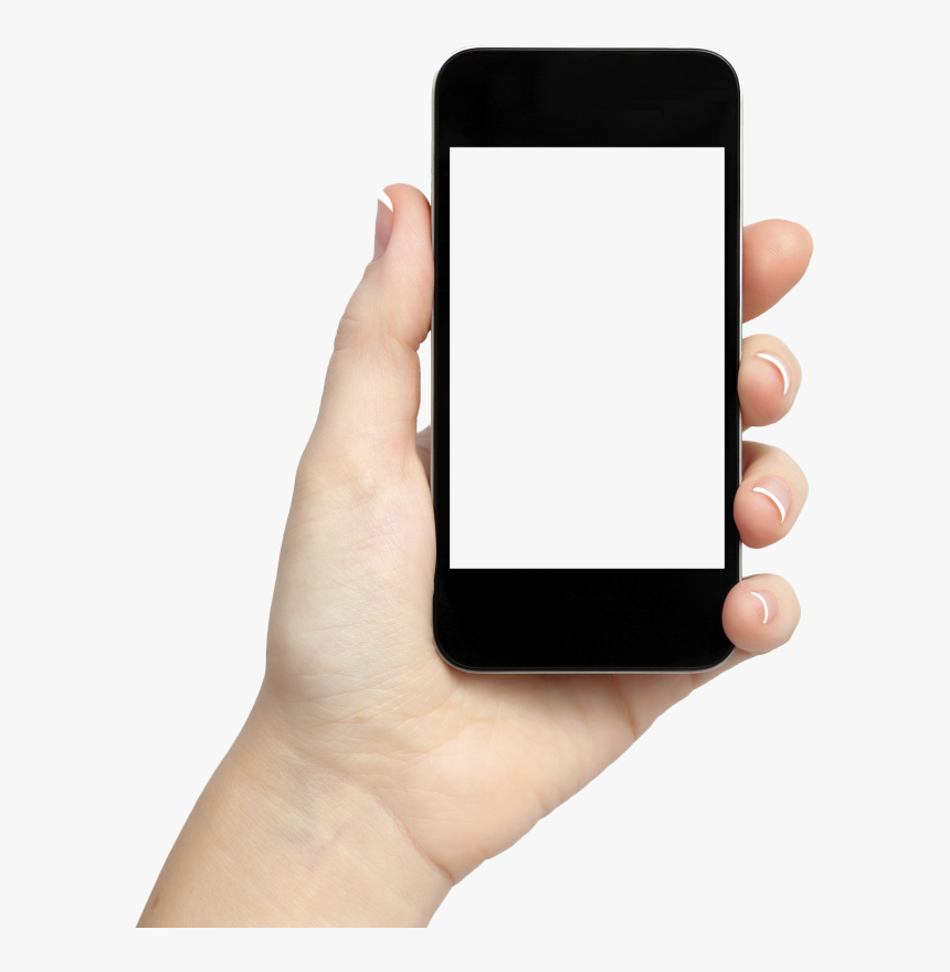News Mobile Png , Png Download - Hand Holding A Phone, Transparent Png, Free Download