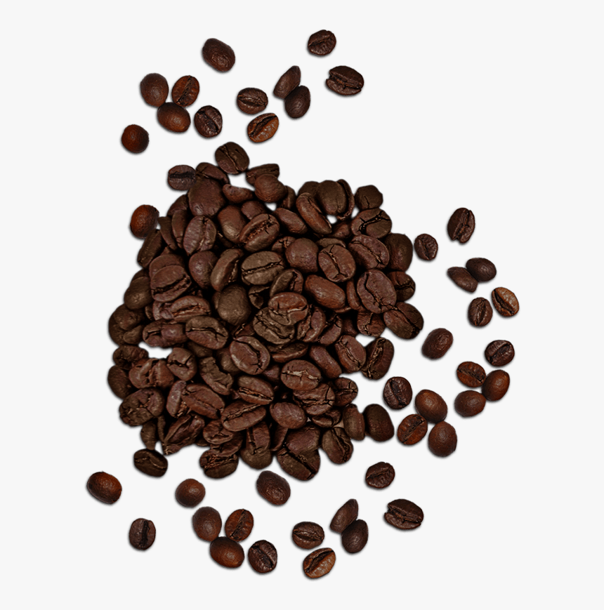 Coffee Beans Top View Png, Transparent Png, Free Download