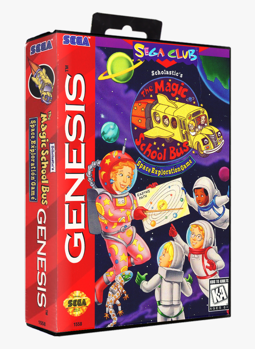 Scholastic's The Magic School Bus Space Exploration, HD Png Download, Free Download