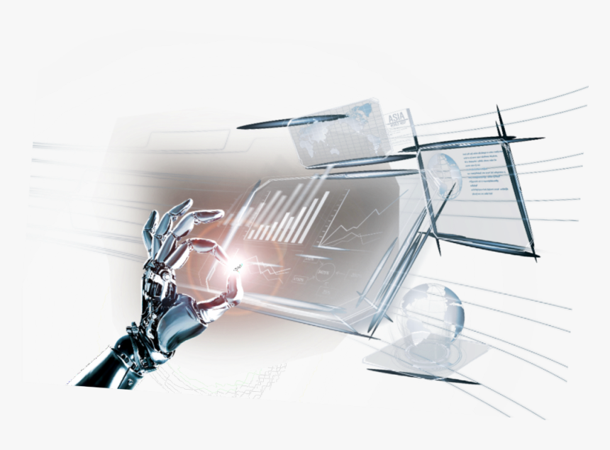 #robot #hand #pc #computer #technology #freetoedit - Robot, HD Png Download, Free Download