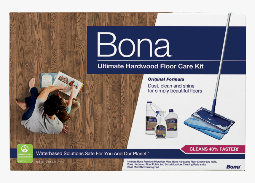 Bona Ultimate Hardwood Floor Care Kit, HD Png Download, Free Download