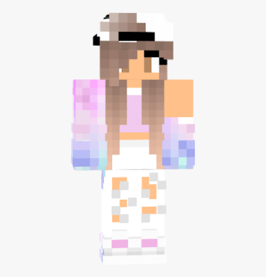 Galaxy Girl Skin For Minecraft, HD Png Download, Free Download