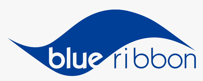 Blue Ribbon Landscape - Blue Ribbon Water, HD Png Download, Free Download