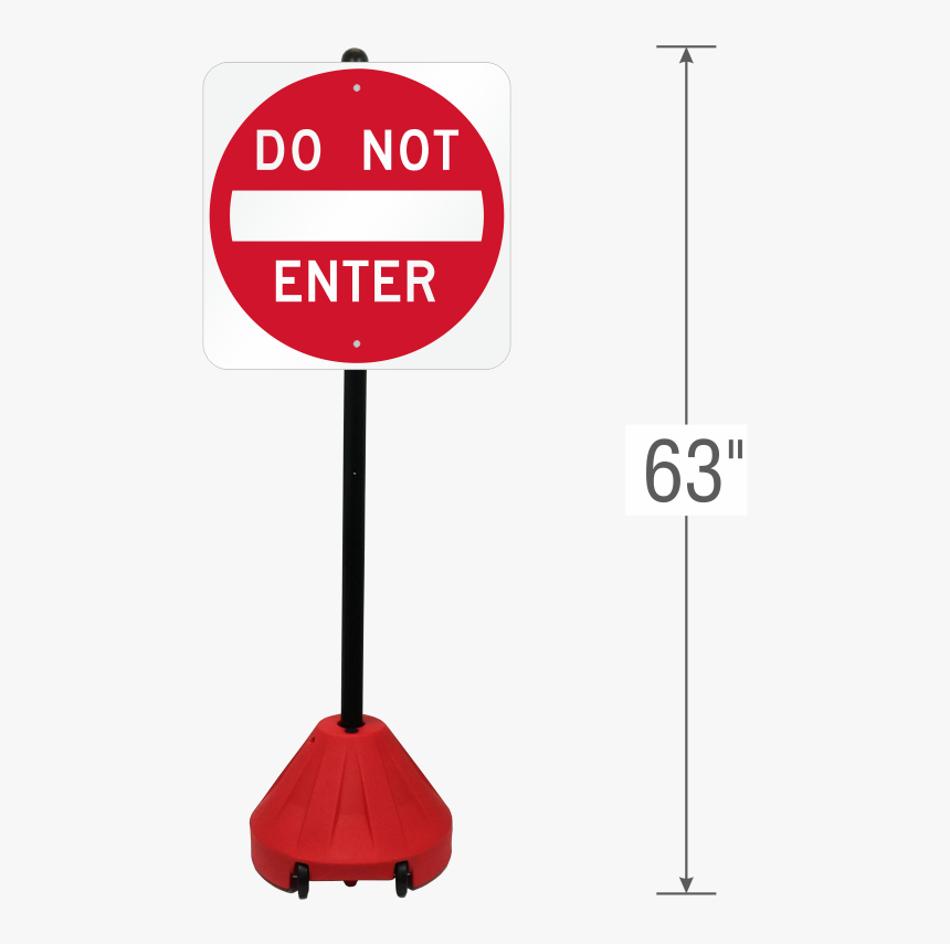 Street Sign Pole Png - Do Not Enter Sign For Bedroom, Transparent Png, Free Download