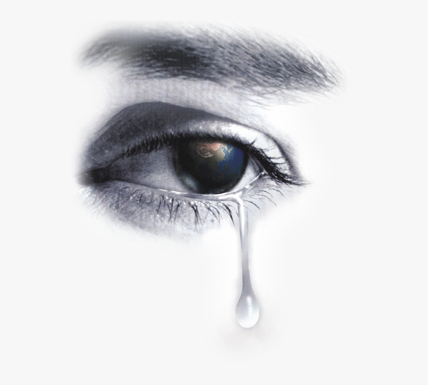 Tears Eye Sadness - Crying Eye Transparent Background, HD Png Download, Free Download