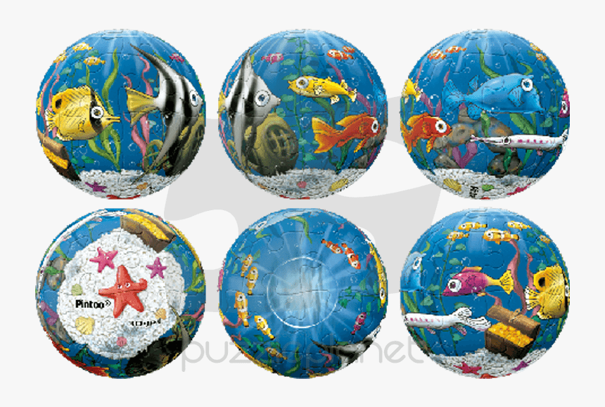 Home / 3d Puzzle / Keychain / Cute Fish Tank - Circle, HD Png Download, Free Download