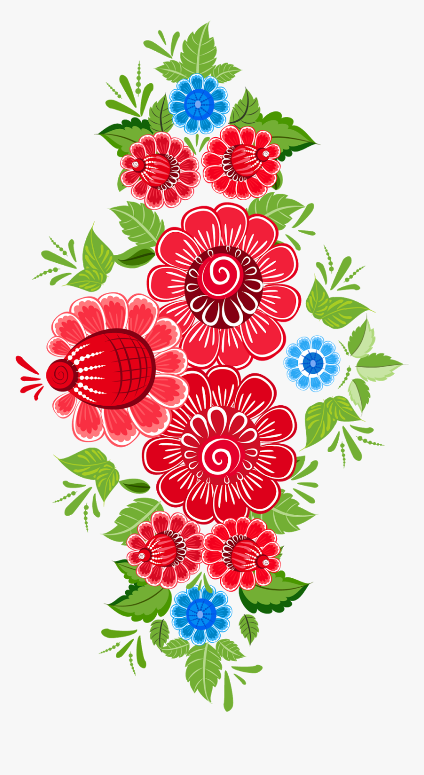 Transparent Mexican Clipart - Transparent Mexican Flower Clipart, HD Png Download, Free Download