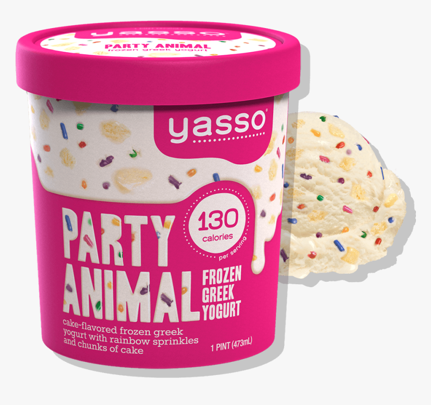 Birthday Cake Flavor - Yasso Birthday Cake Ice Cream, HD Png Download, Free Download