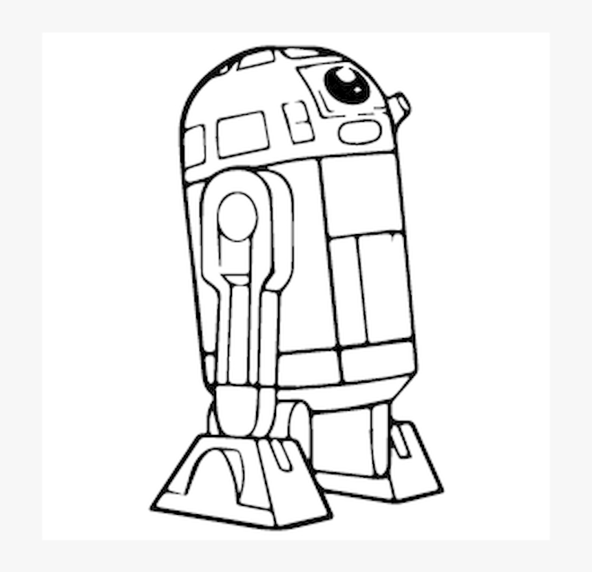 R2 D2 Vinyl Decal Sticker
size Option Will Determine - Illustration, HD Png Download, Free Download