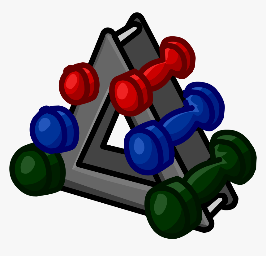 Club Penguin Rewritten Wiki - Weightlifting, HD Png Download, Free Download