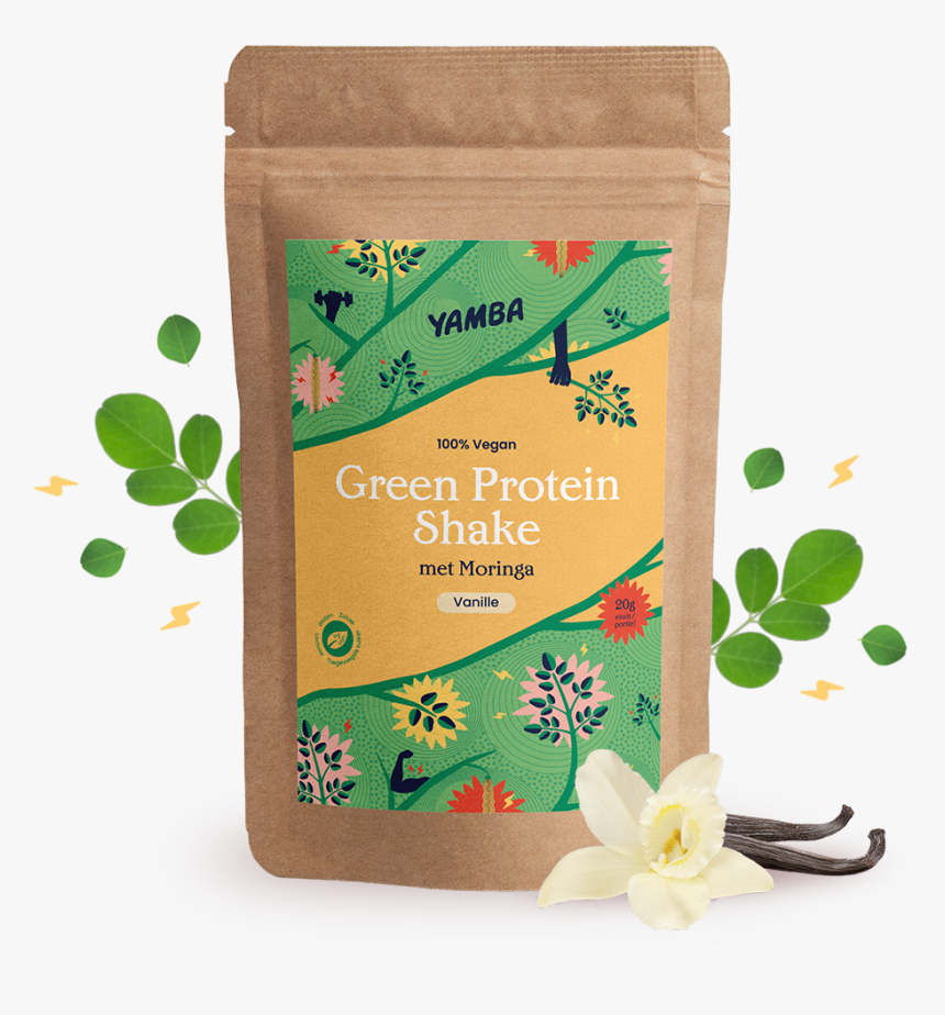 Green Protein Shake Vanilla Image - Jasmine, HD Png Download, Free Download