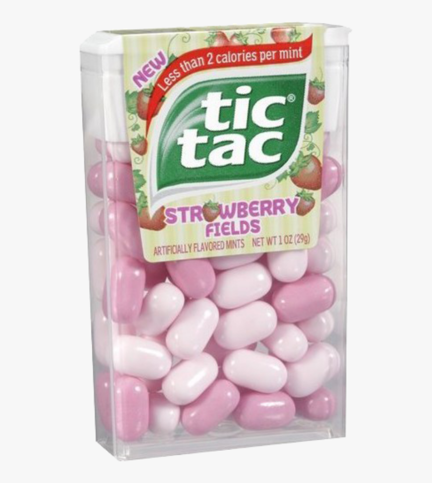 #tictac #aesthetic #strawberry #png #overlay #edit - Vanilla Tic Tacs, Transparent Png, Free Download