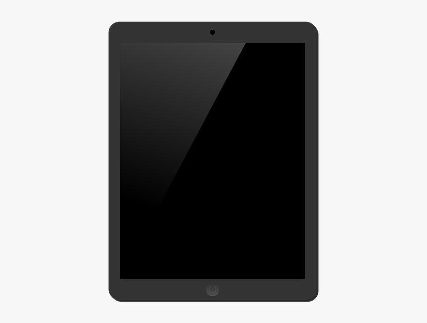 Tablet, Ipad, Homebutton, App, Software, Apple, Vector - Tablet Computer, HD Png Download, Free Download