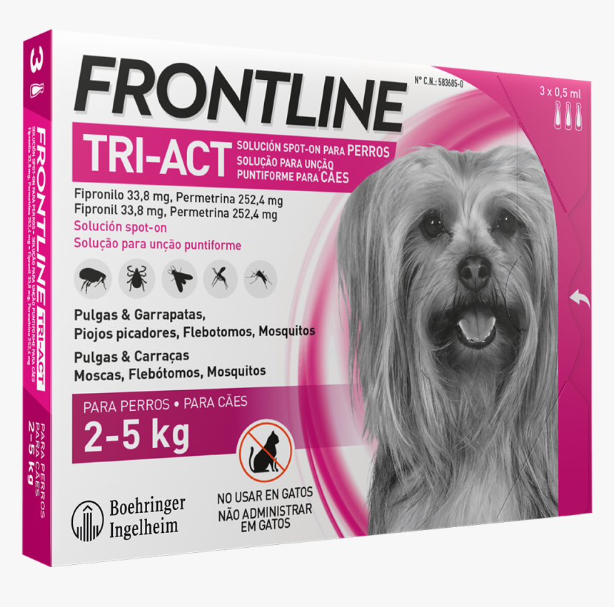 Frontline Tri Act 2 5 Kg, HD Png Download, Free Download