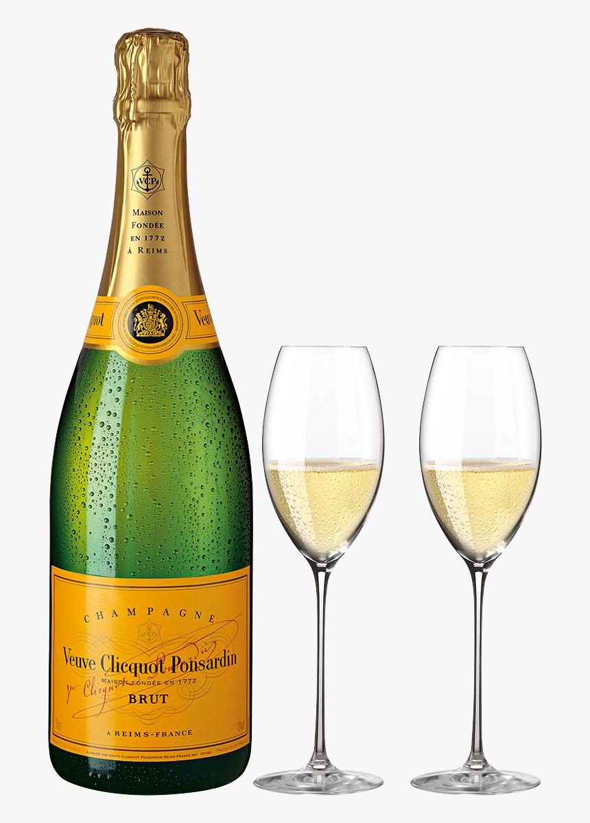 Veuve Clicquot Paket - Champagner Veuve Clicquot Glas, HD Png Download, Free Download