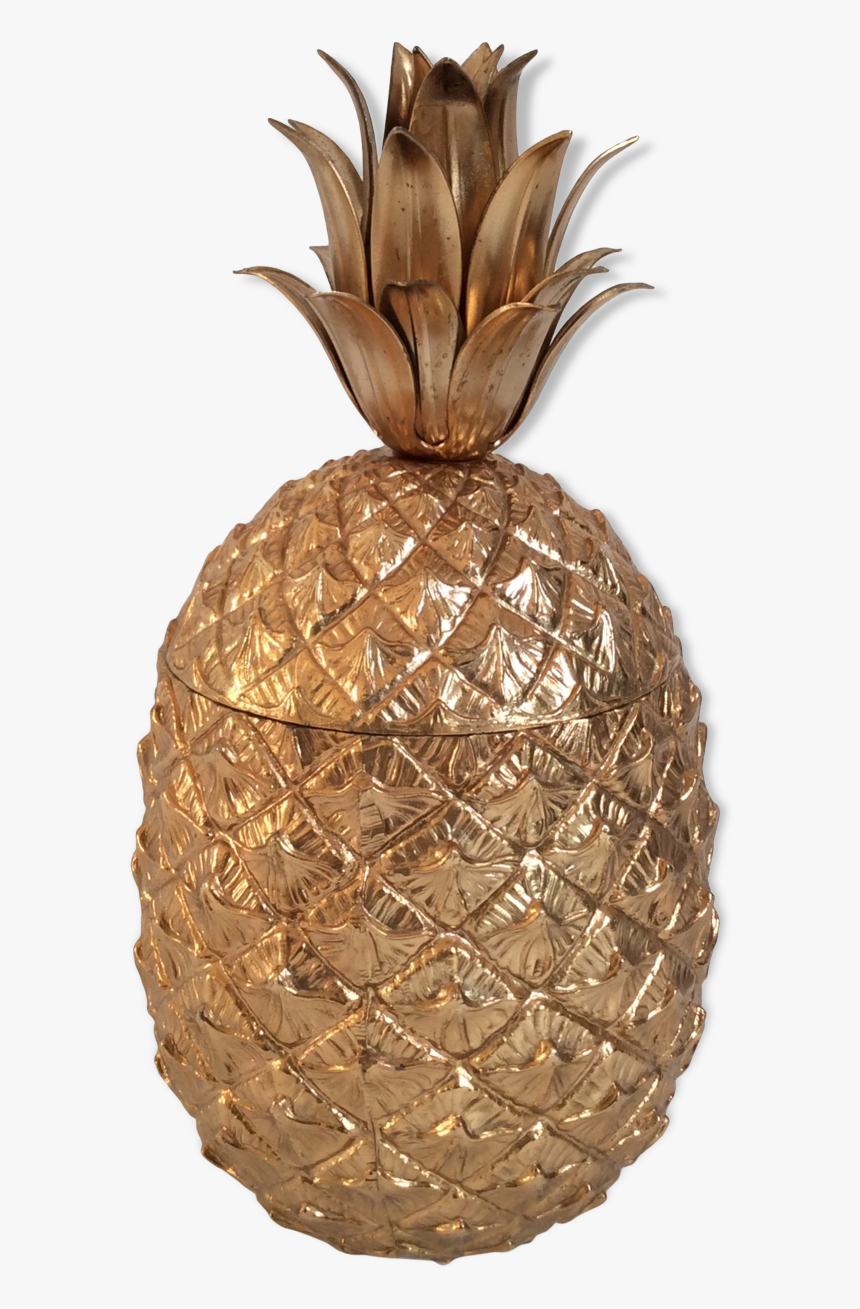 Mauro Manetti Gold Pineapple Ice Bucket
 Src=https - Pineapple, HD Png Download, Free Download