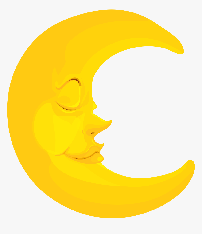 Sun And Moon Png - Clipart Moon Png, Transparent Png, Free Download