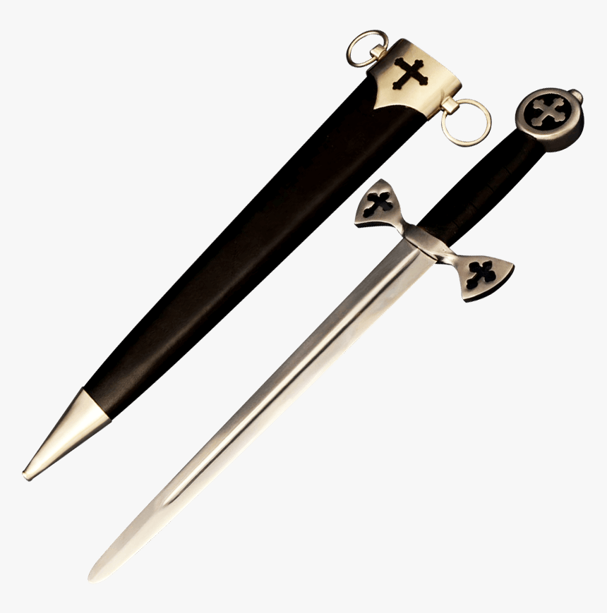 Molay Templar Dagger - Dagger, HD Png Download, Free Download